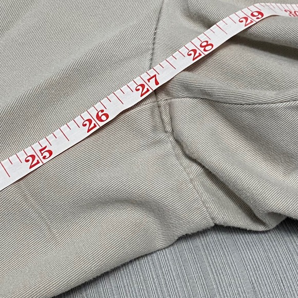 Vintage J Crew Oarsman Khaki Chino Pants 32 Cotton Office Classic Timeless - Picture 10 of 11